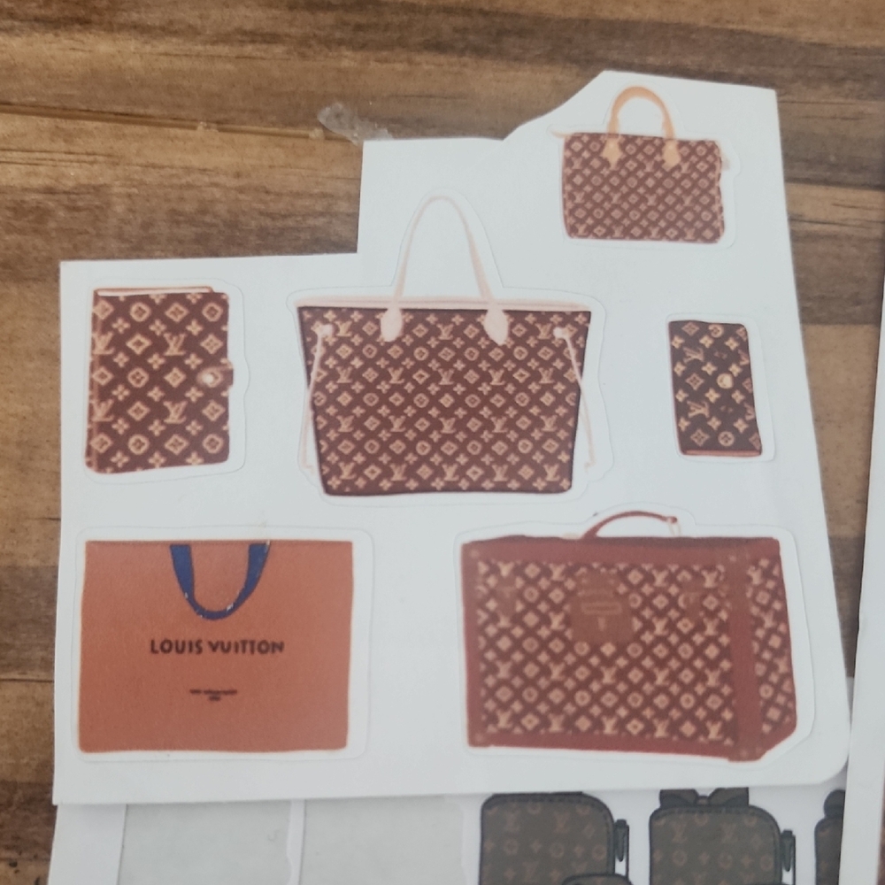 Louis Vuitton Brown Tan Monogram Wallets